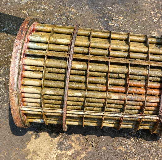 Heat-exchanger tube-bundle cleaning before treatment