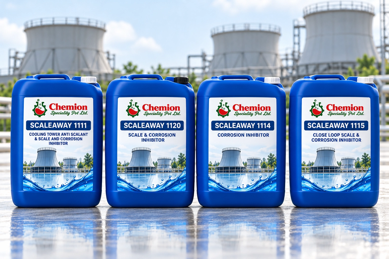 Cooling Tower Chemicals application illustration